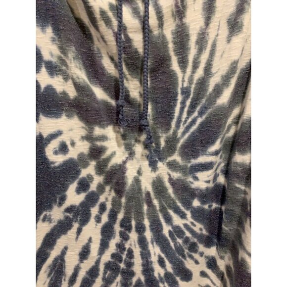 Free People We The Free Best Catch Tie Dye Pullover Sweatshirt Top Dress Blue M - Picture 7 of 10